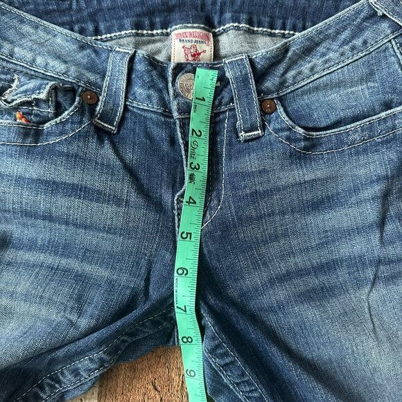 True Religion Womens Skinny Jeans Size 27 Blue Denim - Picture 3 of 8